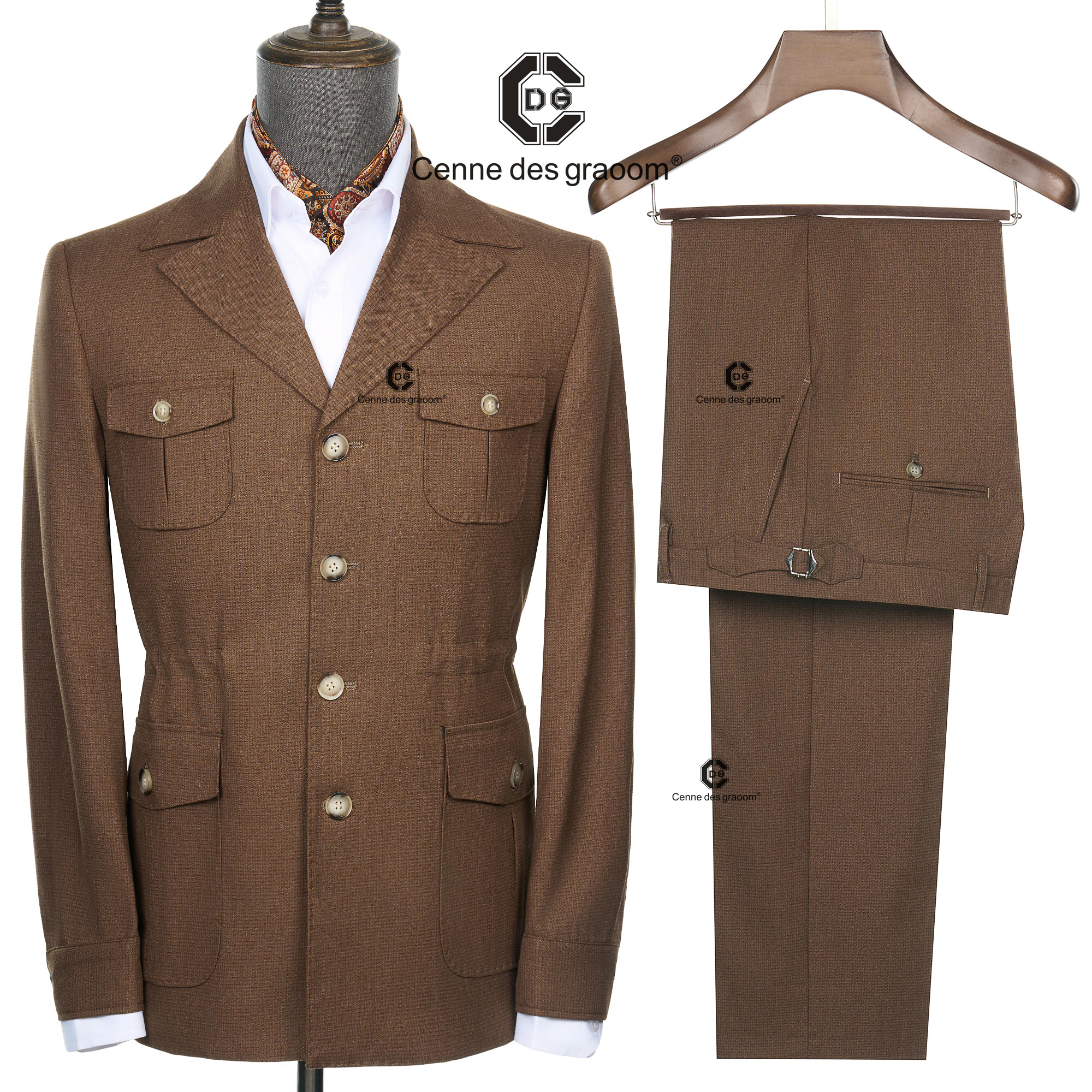 Men Formal Wear Fashion - Cenne Des Graoom 2025 New Fashion