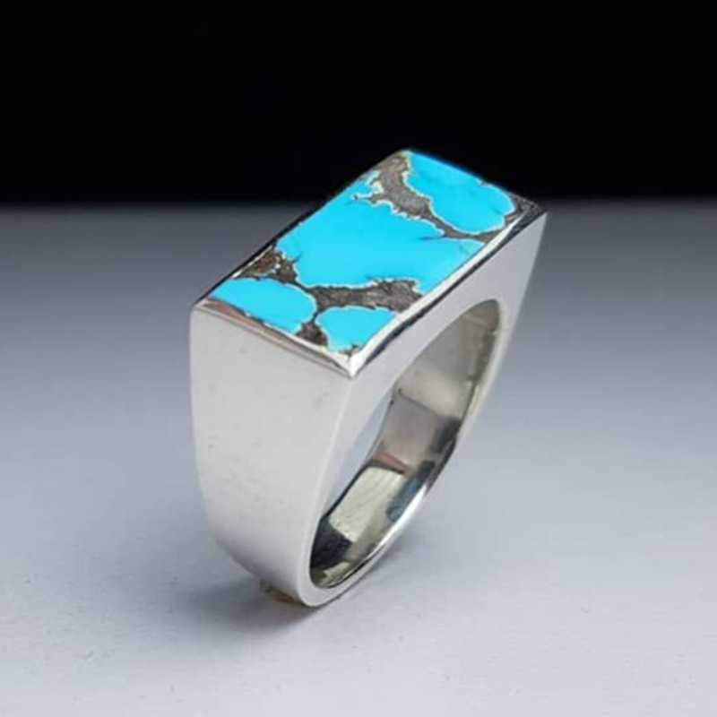 Men Formal Wear Modern - 1pc Stylish Mens Ring with Blue