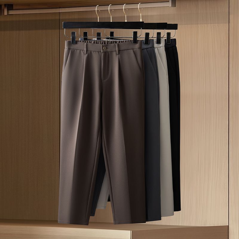 Men Formal Wear Summer - Men's Slim Fit Formal Suit Pants