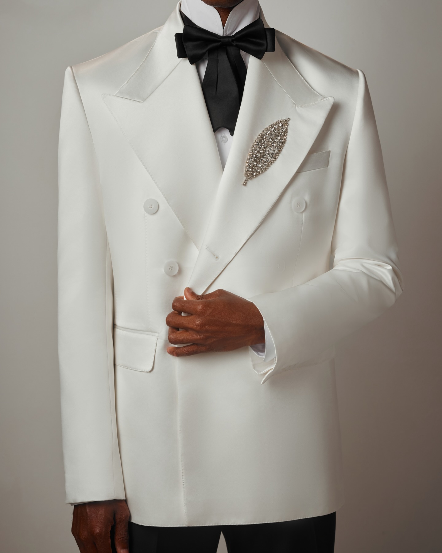 White Men Suit Set 2 Pcs Blaze - Formal Wear For Men Black Suit review and price