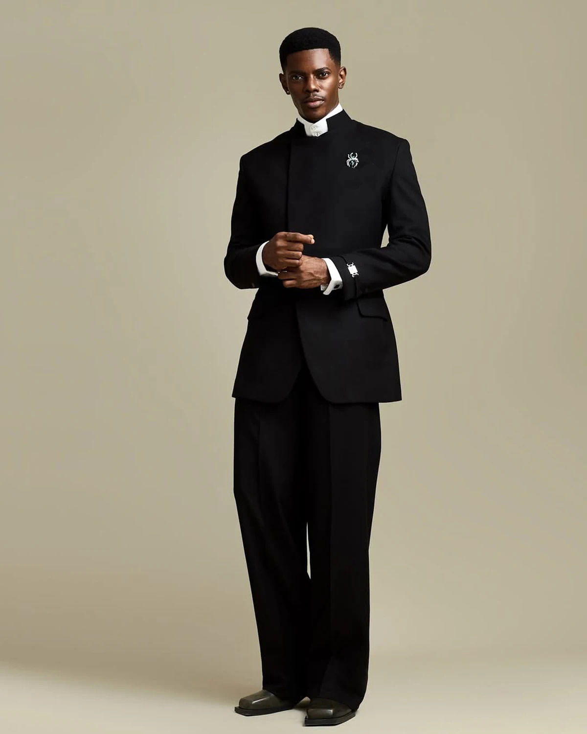 Vintage Black Men Tailored Sui - Formal Wear For Men Black Suit review and price