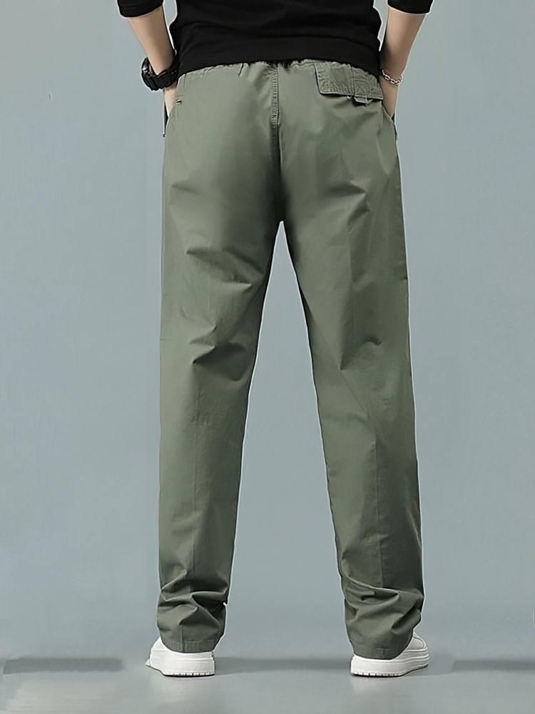 100% Cotton Straight Casual Pa - Men Formal Wear Summer review and price