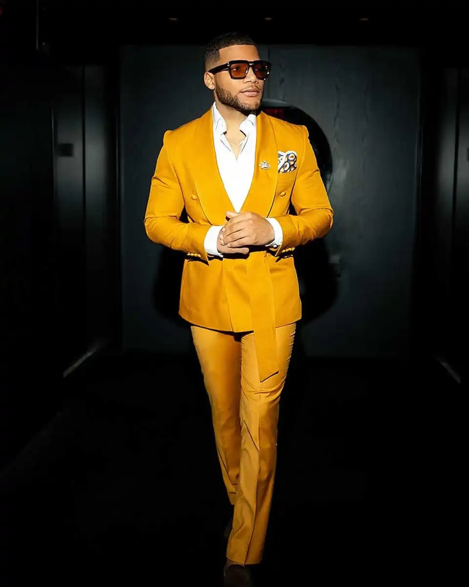 Modern Men Suits With Belt Sha - Men Formal Wear Modern review and price