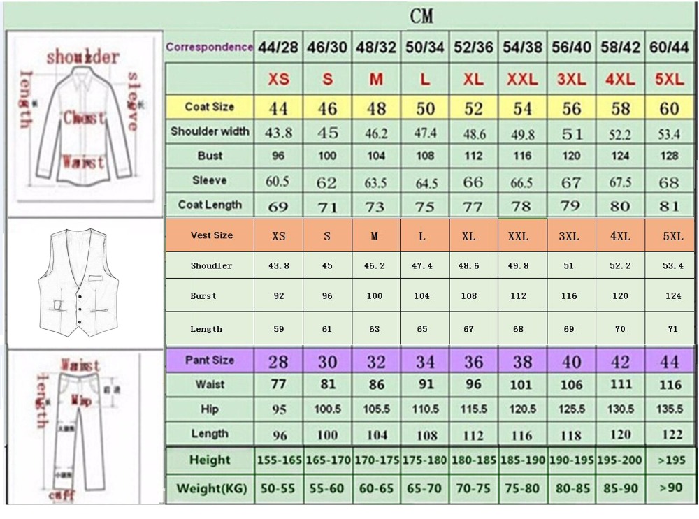 CustomizedMen Wedding Tuxedos  - Men Formal Wear Vest review and price