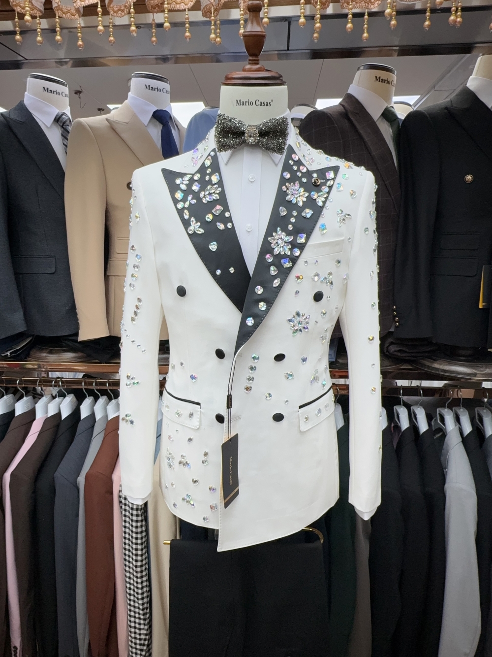 2025 Sparkly In Stock Crystals - Men Formal Wear Fashion review and price