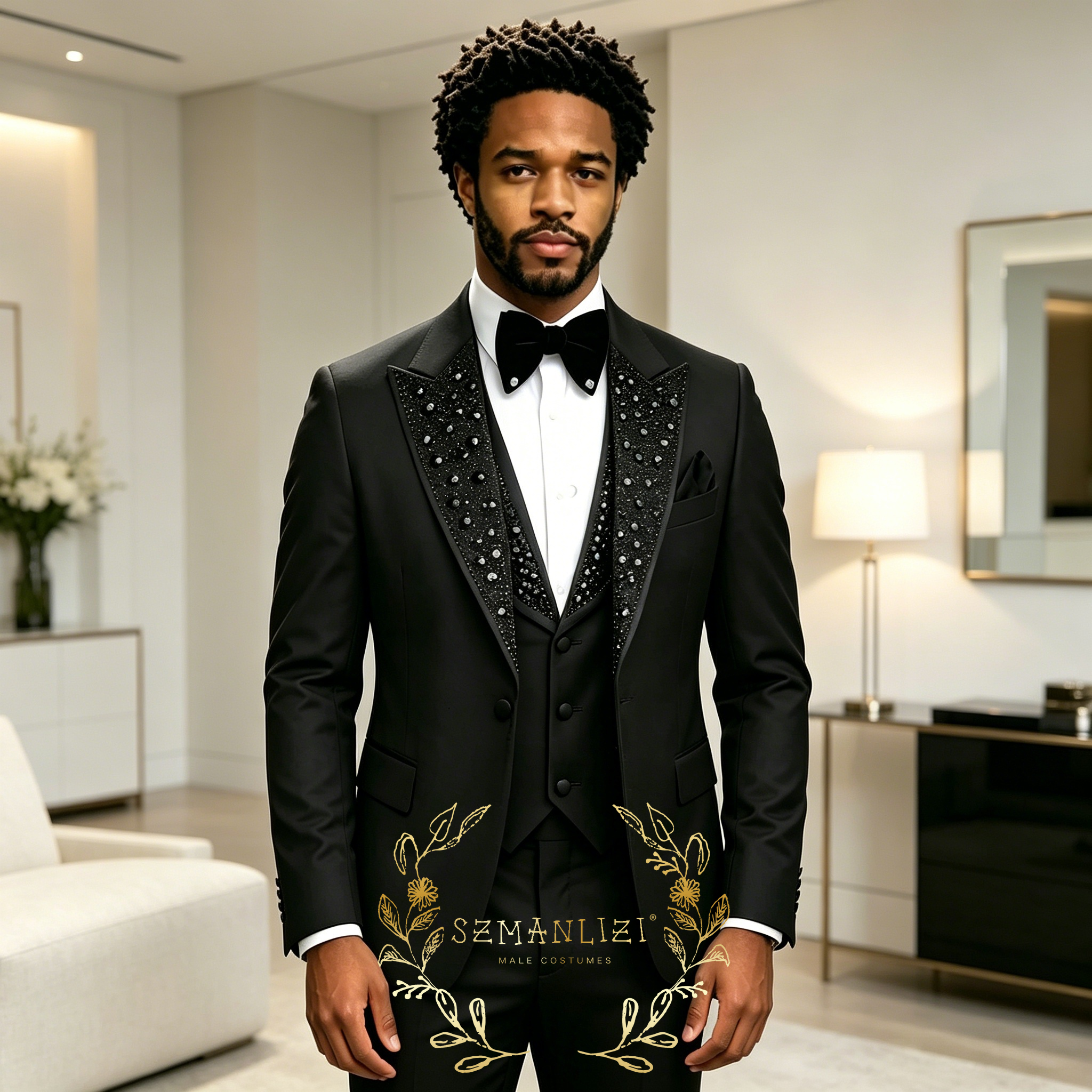 Black Men Suits Luxury Stone C - Formal Wear For Men Black Suit review and price