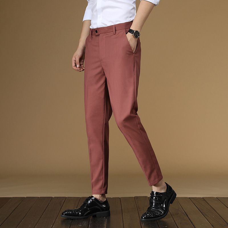 Summer Suit Pants Men Red Blac - Formal Wear For Men Black Suit review and price