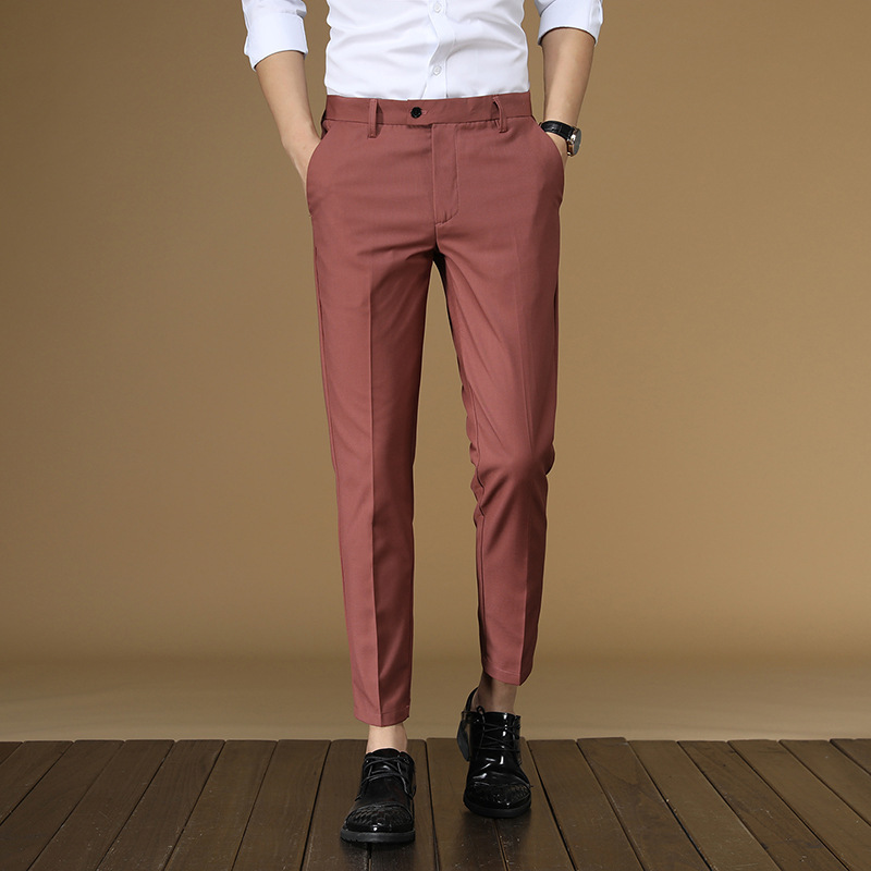 Summer Suit Pants Men Red Blac - Formal Wear For Men Black Suit review and price