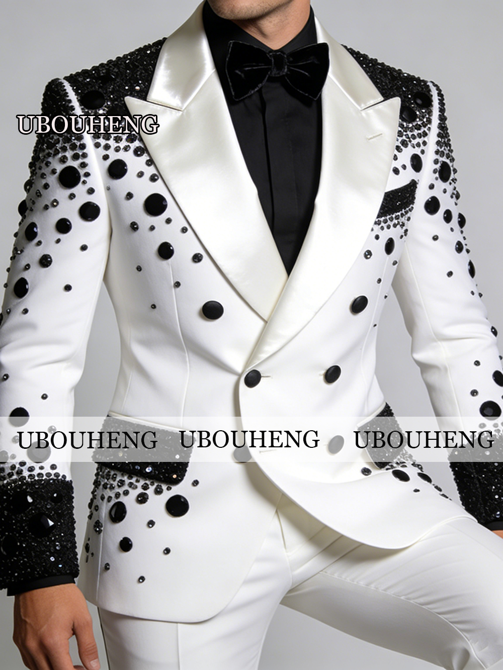 Exquisite Groom Wedding Suits  - Formal Wear For Men Black Suit review and price