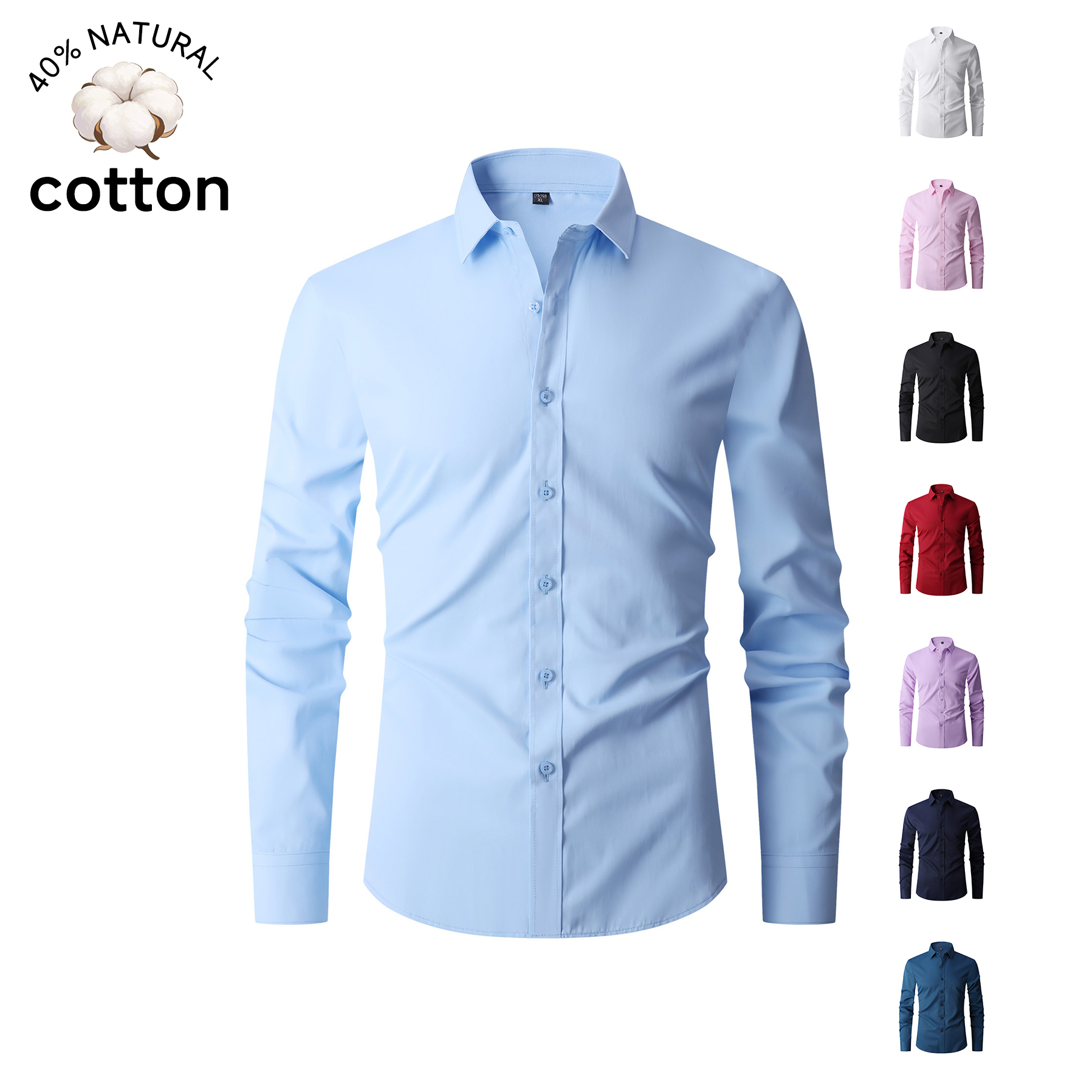 Good Quality Summer Cotton Men - Men Formal Party Wear Dress review and price