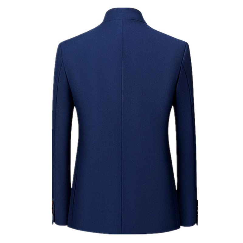 2026 Men's Chinese Style Long  - Formal Wear For Men Black Suit review and price