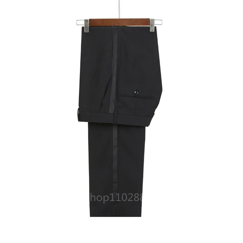 2 Pieces New Men Suit Black Sa - Formal Wear For Men Black Suit review and price