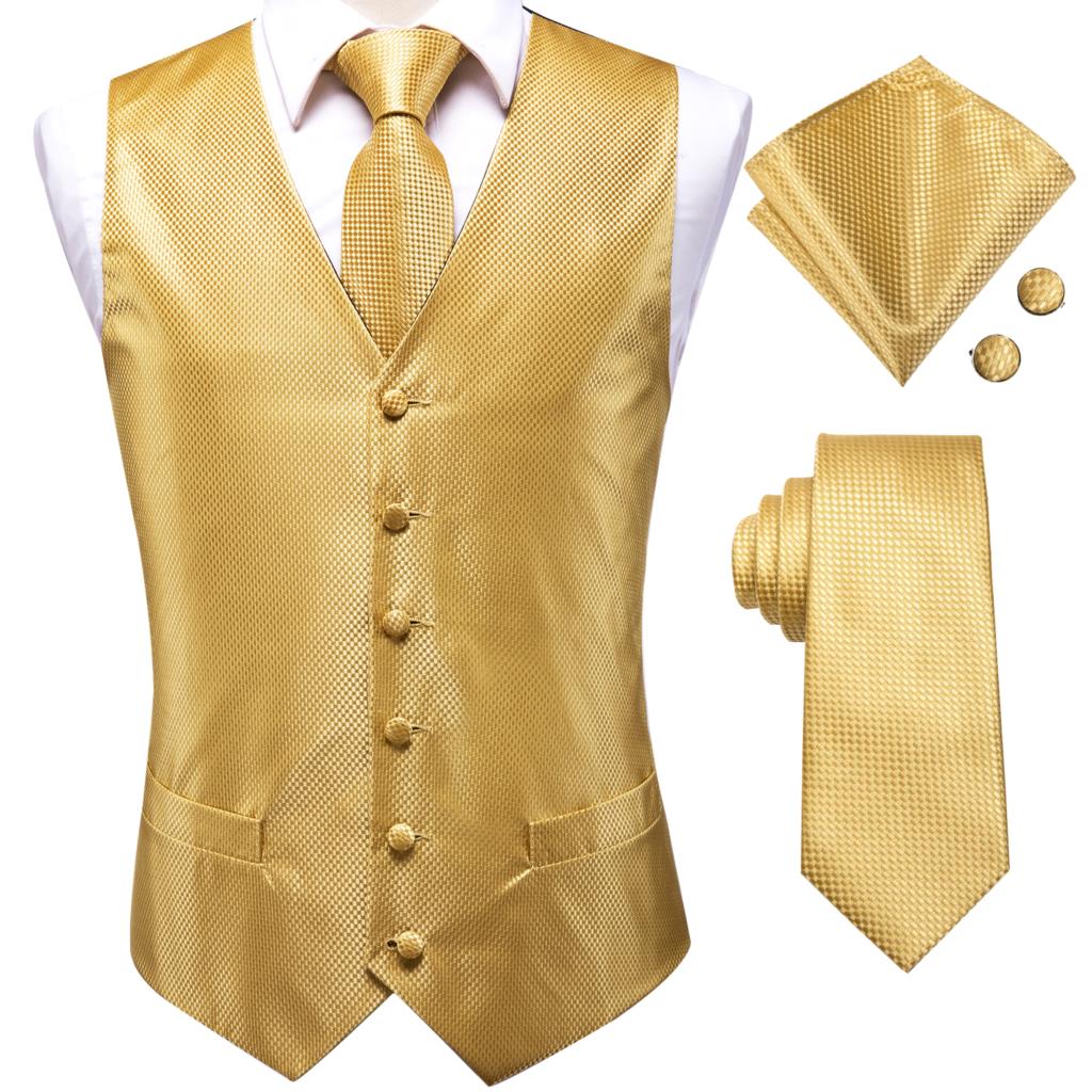 Hi-Tie XXXL Silk Mens Vests Go - Men Formal Wear Vest review and price