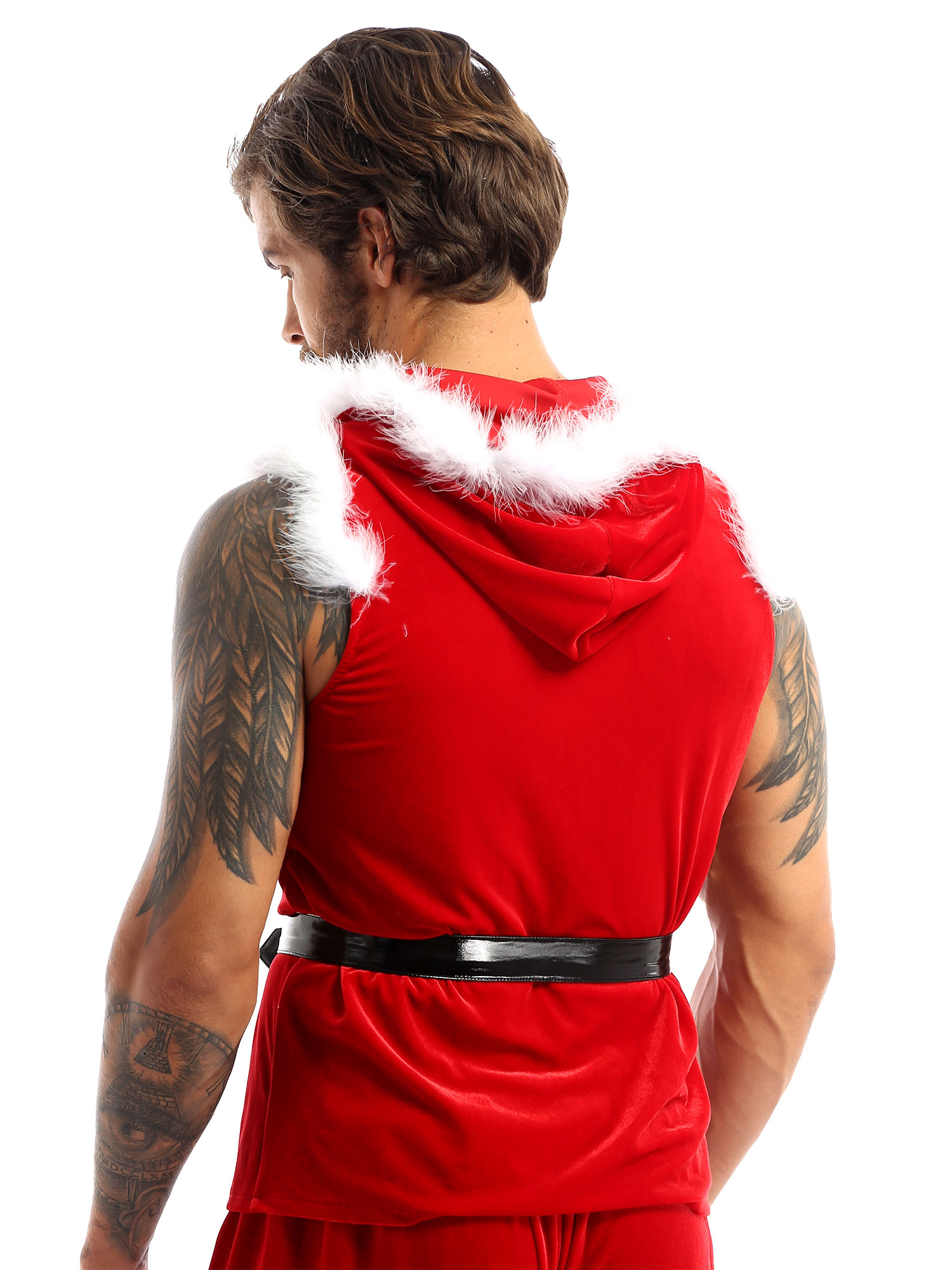 Men Christmas Dress Up Santa C - Men Formal Wear Vest review and price