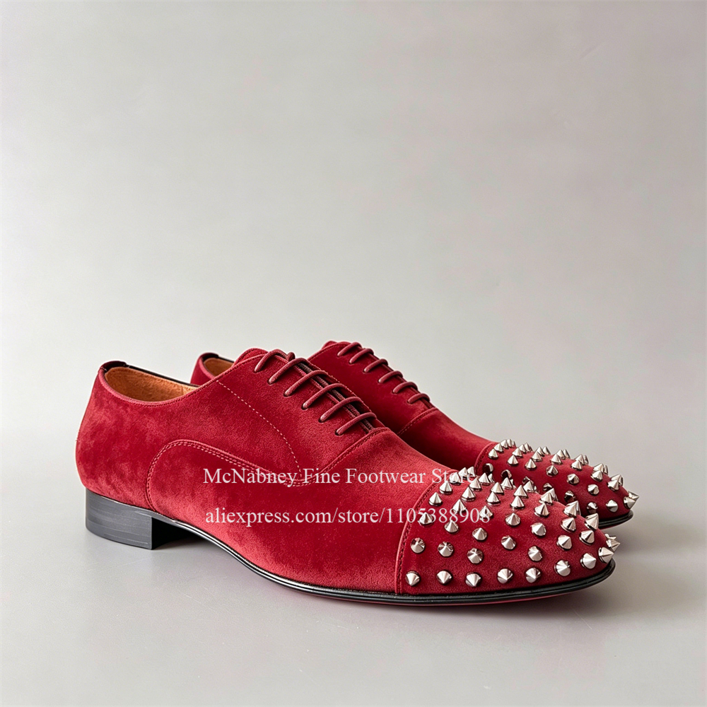 Spike Studs Leather Dress Shoe - Men Formal Party Wear Dress review and price