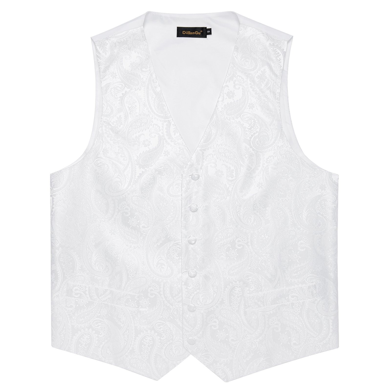 Pure White Wedding Vest for Ma - Men Formal Wear Vest review and price